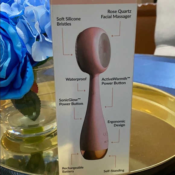 PMD rose quartz smart facial cleaning brush - Picture 4 of 4